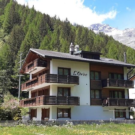 Free Cable Car & Bus In The Summer Haus L'Oree Saas-Grund Buitenkant foto